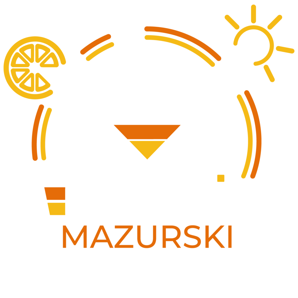 barmix mazurski logo białe