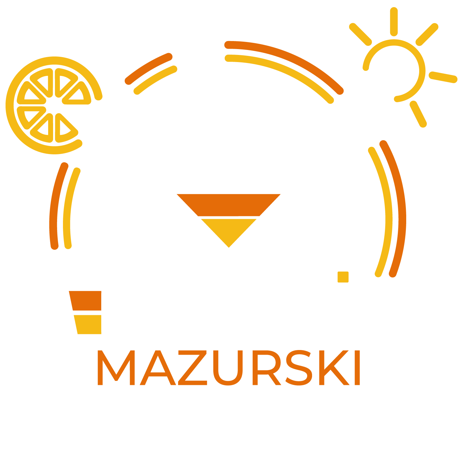 barmix mazurski logo białe
